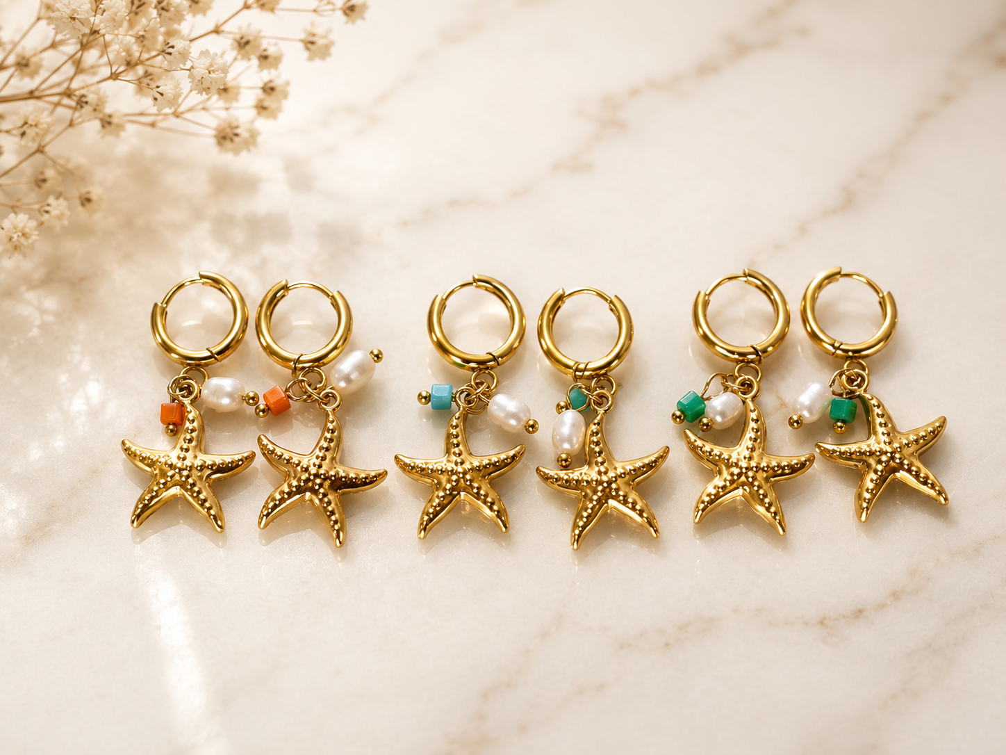 Pendientes Estrella