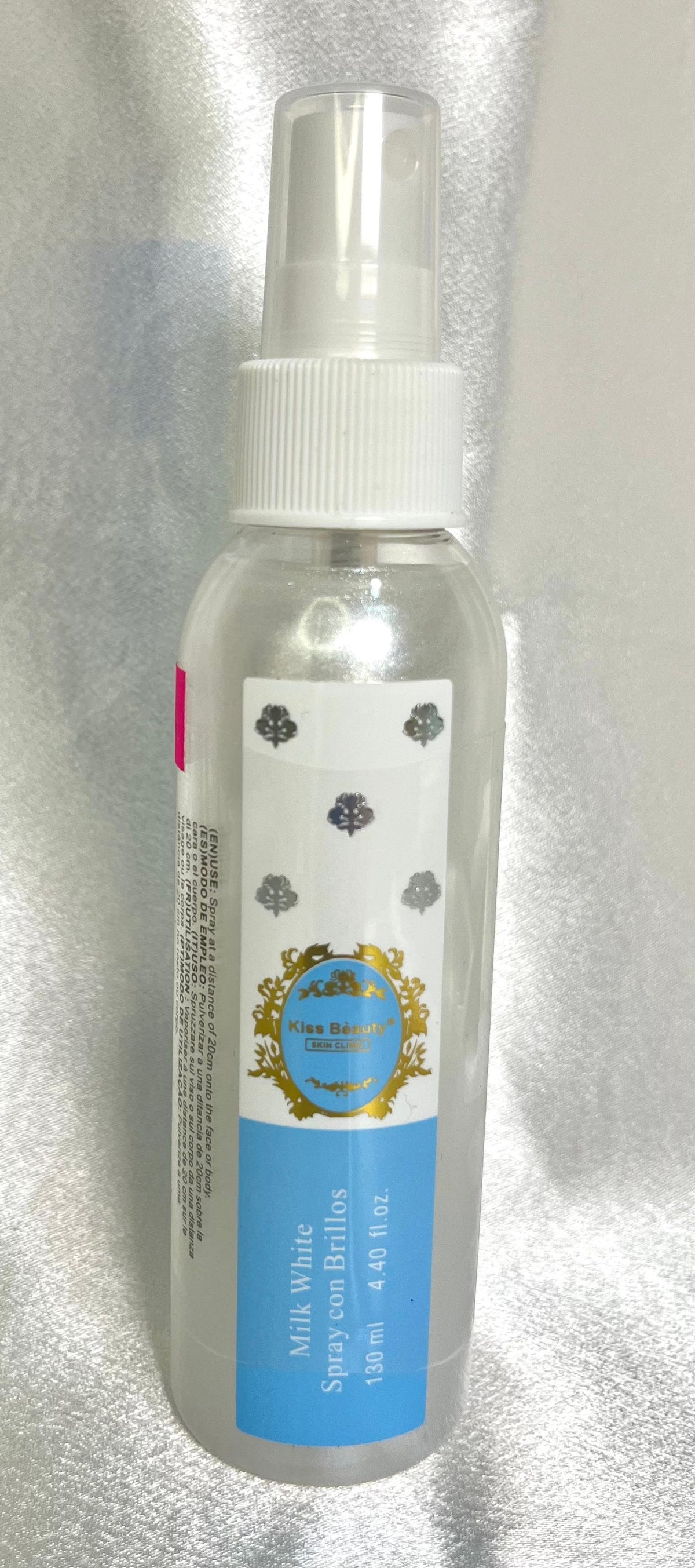 Bruma con brillos Bianco Latte