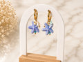 Pendientes Estrella Violeta