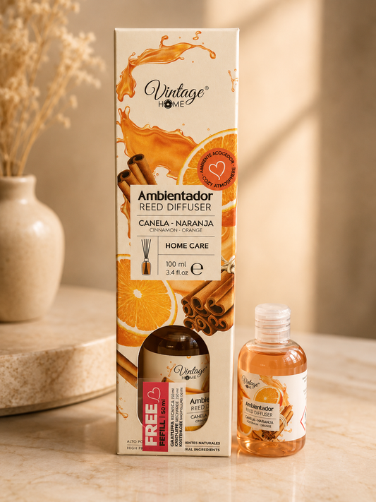 Mikado Canela y Naranja